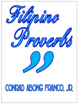 cover image of Filipino Proverbs